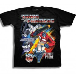 Transformers Megatron & Optimus Prime Black Boys Boys Shirt Houston Kids Fashion Clothing Store