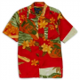 Street Rules Authentic Streetwear Hawaiian Red Print Shirt Free Shipping Houston Kids Fashion Clothing Store