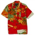 Street Rules Authentic Streetwear Hawaiian Red Print Shirt Free Shipping Houston Kids Fashion Clothing Store