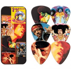 Jimi Hendrix Album Cover Tin and 6 Piece Guitar Picks Free Shipping Houston Kids Fashion Clothing Store