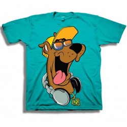  Scooby Doo Rocking His Headphones Boys Shirt Free Shipping Houston Kids Fashion Clothing Store