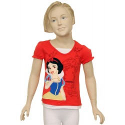 Disney Snow White Red Short Sleeve Girls Shirt Free Shipping Houston Kids Fashion Clothing Store