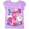 My Little Pony Toddler 100% Adorable Short Sleeve Toddler Girls Shirt