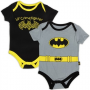 DC Comics Batman Lil Crimefighter Baby Boys Onesie Set Free Shipping Houston Kids Fashion Clothing Store