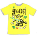 Lego Star Wars Yoda Boys Yellow Short Sleeve Boys Shirt Houston Kids Fashion Clothing