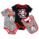 Disney Minnie Mouse I'm 2 Cute 3 Piece Outfit