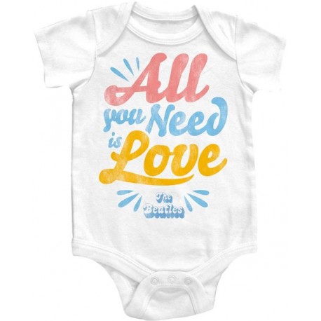 The Beatles All you Need Is Love Baby Boys Onesie Free Shipping Houston Kids Fashion Clothing