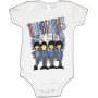 The Beatles The City White Baby Boy Onesie Free Shipping Houston Kids Fashion Clothing