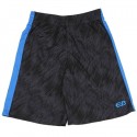 CB Sports Black Athletic Shorts With Blue Stripe On Side Houston Kids Fashion Clothing