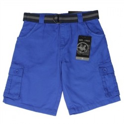 Copper Denim Blue Boys Twill Denim Cargo Pants 4E3267F