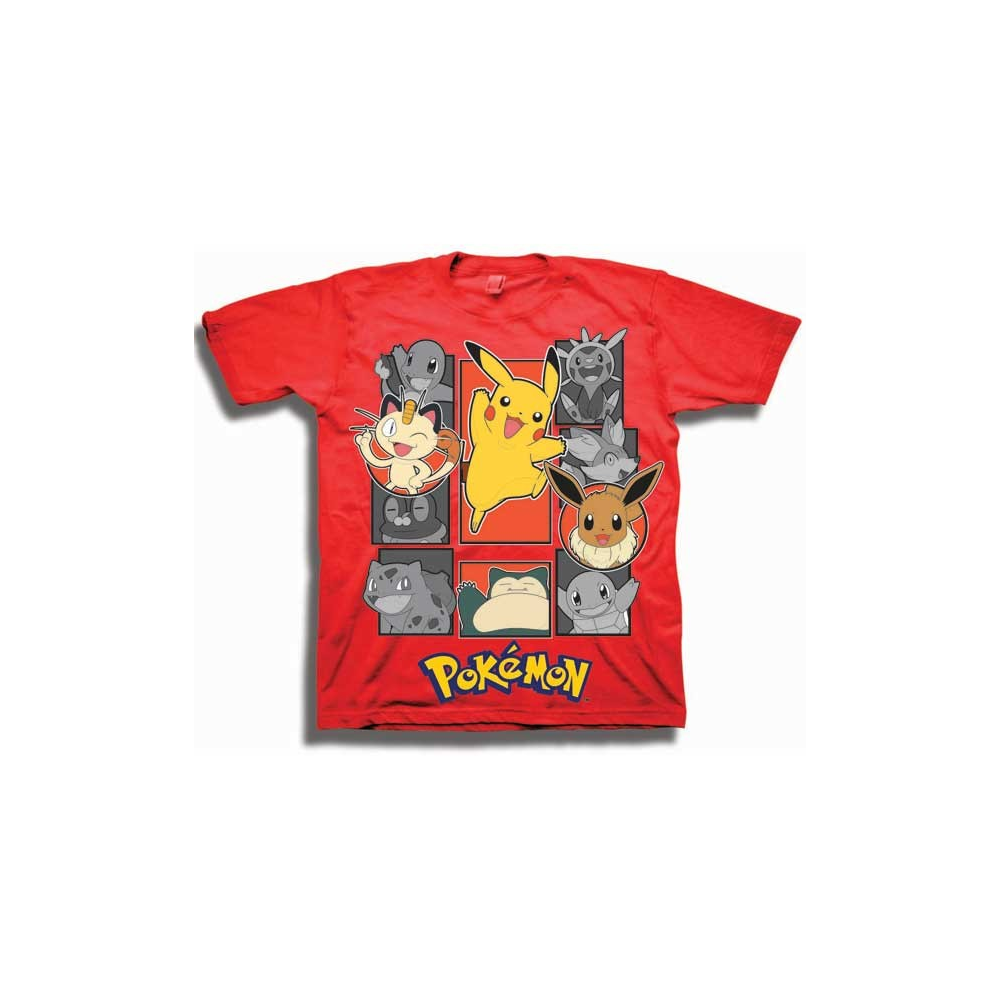 Pokemon Pikachu And Friends Boys Shirt Gotta Catch Them All