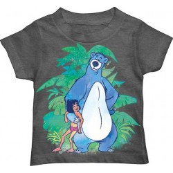 Disney Jungle Book Boogie Jungle Charcoal Toddler Boys Shirt Free Shipping Houston Kids Fashion Clothing
