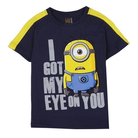Despicable Me I Got My Eye On You Navy Blue Toddler Shirt Houston Kids Fashion Clothing Store