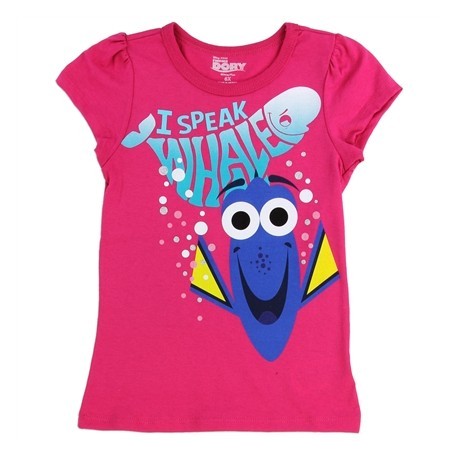 Disney Pixar Finding Dory I Speak Whale Toddler Girls Shirt Free Shipping Houston Kids Fashion Clothing