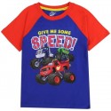 Nick Jr Blaze and The Monster Machines Give Me Some Speed Boys Shirt Houston Kids Fashion Clothing Store