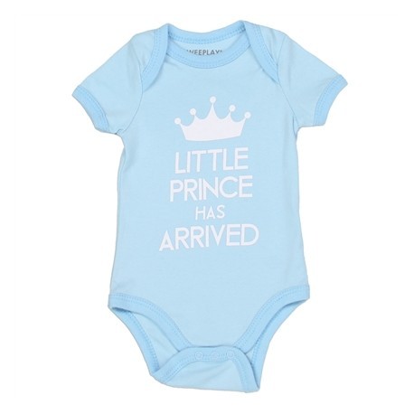 the prince has arrived onesie