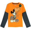 Disney Mickey Mouse Boo Long Sleeve Charcoal Glow In The Dark Long Sleeve Shirt