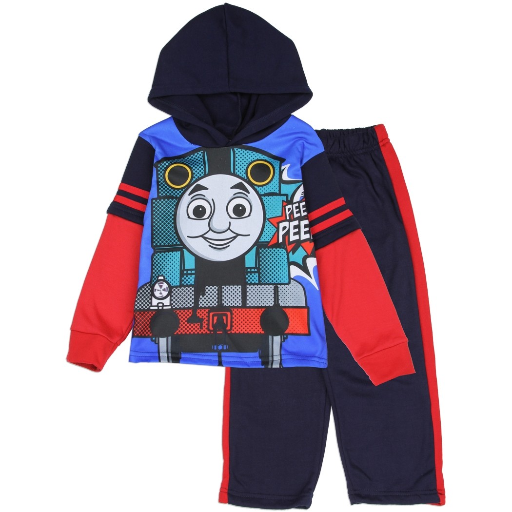 Thomas The Train Pullover Sublimated Hoodie And Pants Free Shipping