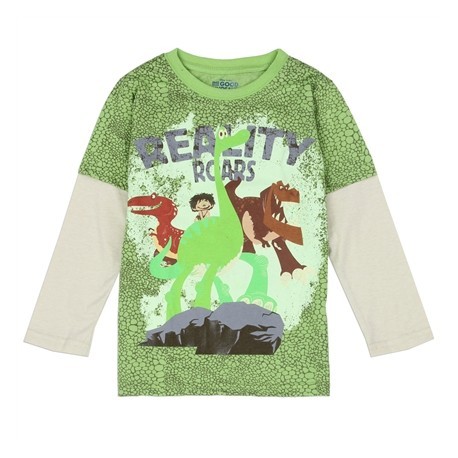 Reality Roars The Good Dinosaur Character Long Sleeve Shirt At Houston Kids Fashion Clothing