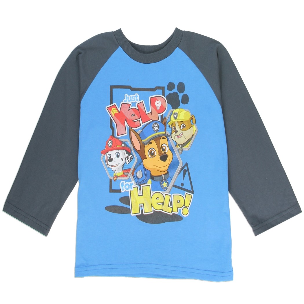and 4T 2T 3T NWT Toddler Baby Boy Paw Patrol Marshall Long Sleeve T-shirt 