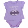DC Comics Batgirl Happy To Be Batgirl Baby Girls Purple Onesie T Shirt Houston Kids Fashion Clothing