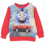 Thomas and Friends Sublimated Red Fleece Sweater Houston Kids Fashion Clothing Store