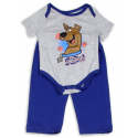 Scooby Doo Grey Infant Onesie and Blue Pants Sets