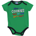 Coney Island Give Me Cookies And No One Gets Hurt Boys Baby Onesie
