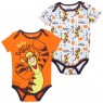 Winnie The Pooh Tigger Born Wild Orange And White 2 Piece Baby Boys Onesie Set Houston Kids Fashion Clothing Store