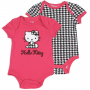 Hello Kitty Pink Onesie And Black And White Onesie Set Houston Kids Fashion Clothing Store