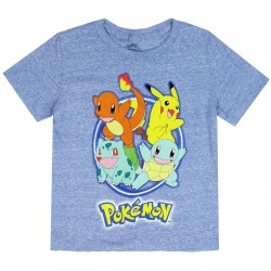 Pokemon Pikachu Bulbasaur Charmander Squirtle Boys Shirt Houston Kids Fashion Clothing Store