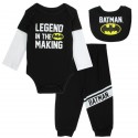 DC Comics Batman Legend In The Making Baby Boys 3 Piece Set