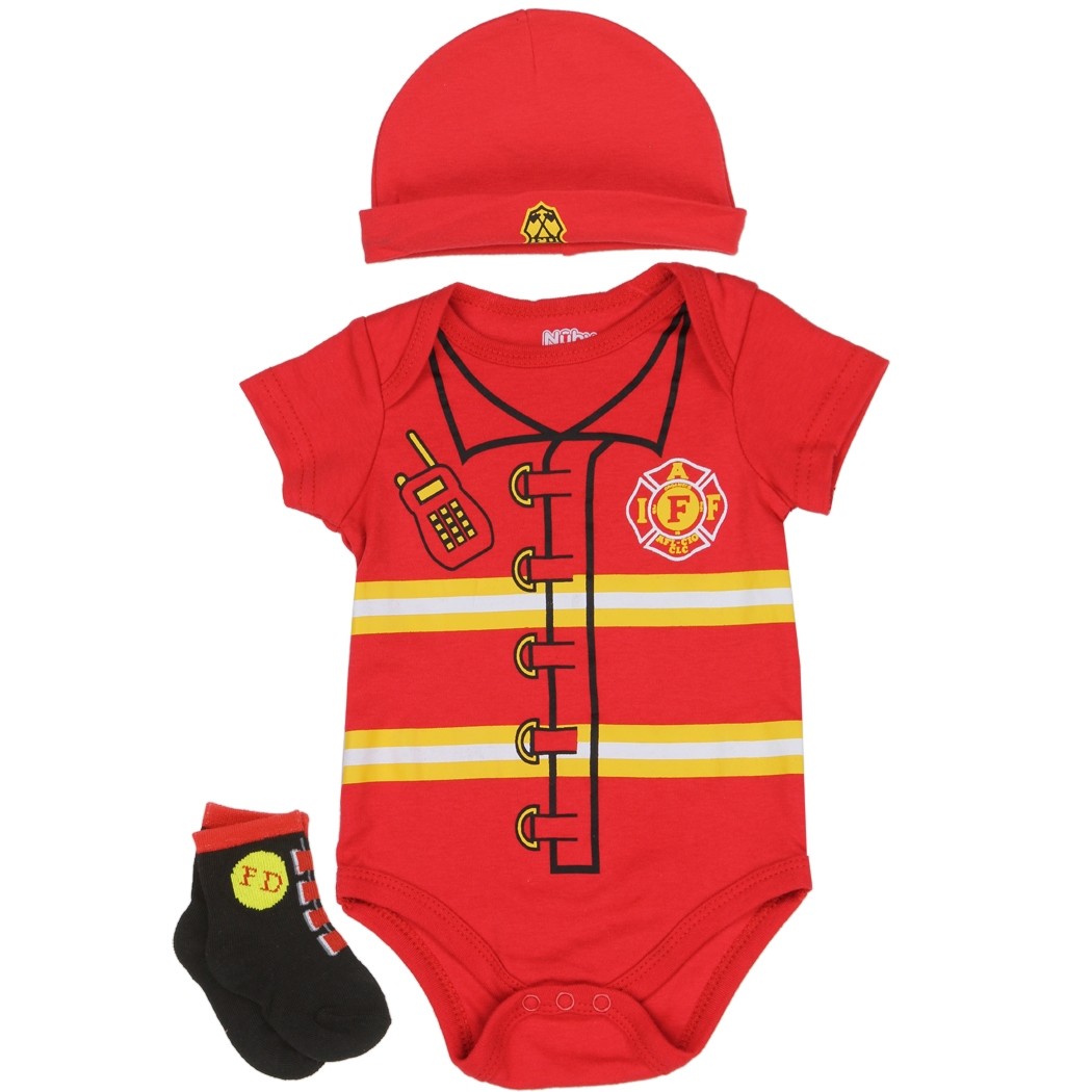 fireman baby clothes