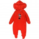Disney Minnie Mouse Red Infant Footed Sleeper