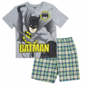 Batman The Dark Knight Every Criminals Nightmare Grey Shirt And Plaid Shorts Houston Kids Fashion Clothing