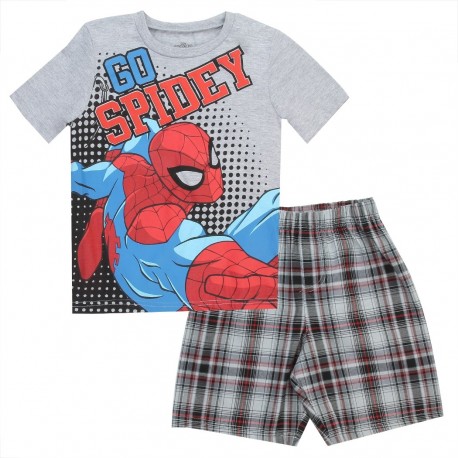 Spider Man Boys Short Set | Boys Spider Man Clothes