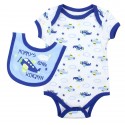 Mommys Little Wingman Weeplay Onesie And Bib Set Free Shipping Houston Kids Fashion Clothing Baby Clothes