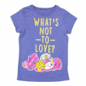 Shopkins Whats Not To Love Heather Navy Girls Shirt Houston Kids Fashion Clothing Girls Clothes