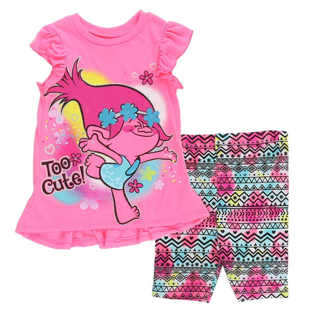 Trolls best sale pajamas girl