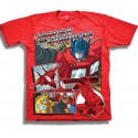 Transformers More Than Meets The Eye Red Boys Shirt