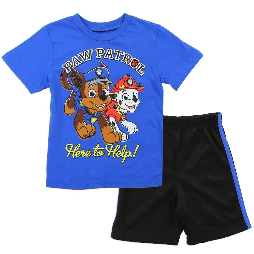 Paw Patrol Toddler Boys Short Set Houston Kids Fashion Clothing