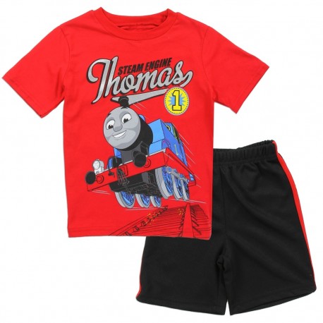 Thomas and Friends Toddler Boys Short Set Free Shipping Houston Kids Fashion Clothing