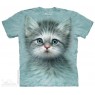 The Mountain Blue Eyed Kitten Short Sleeve Shirt