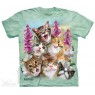 The Mountain Artwear Kitten Selfie Youth Short Sleeve Shirt At Houston Kids Fashion Clothing