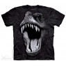 The Mountain T Rex Big Face Dinosaur Short Sleeve Shirt