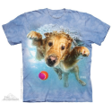 The Mountain Artwear Underwater Dogs Frisco Short Sleeve Shirt