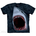 The Mountain Artwear Big Face Shark Bite Boys Youth Shirt At Houston Kids Fashion Clothing Store
