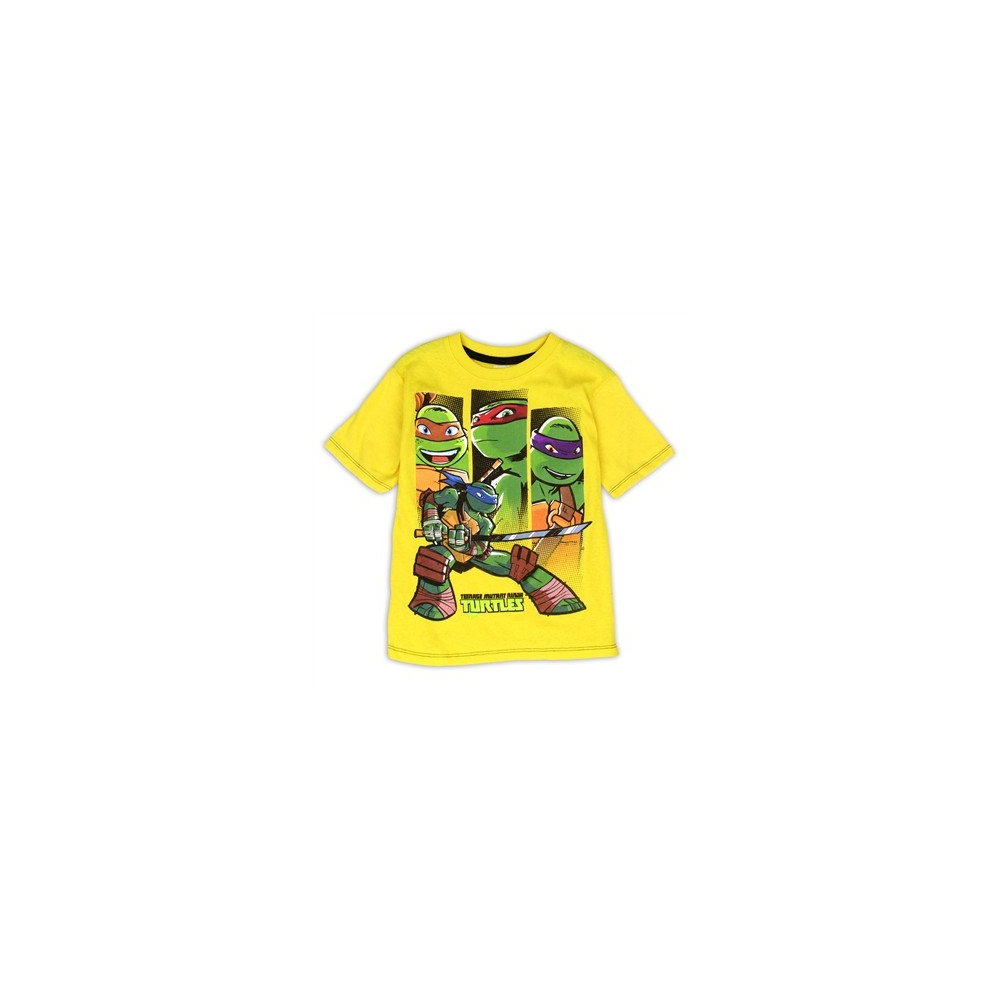 Teenage Mutant Ninja Turtles Kids Turtle Power Graphic T-Shirt, Blue, 5T, Cotton