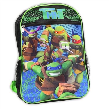 Nick Jr Teenage Mutant Ninja Turtles School Backpack | Free Shipping