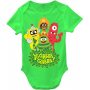 Nick Jr Yo Gabba Gabba Muno,Plex ,Brobee ,DJ Lance Rock Baby Boy Onesie Houston Kids Fashion Clothing